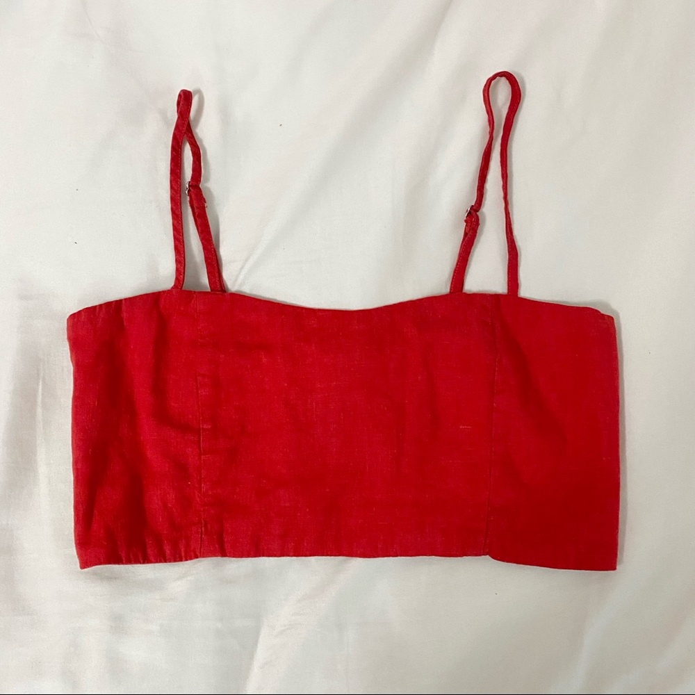 John Galt Crop Tank Top